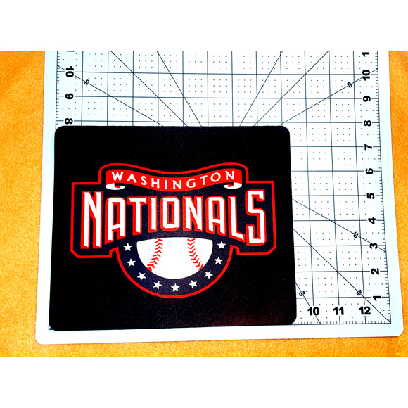NATIONALS BASEBALL HIGH QUALITY MOUSE PAD MAT FOR SCHOOL OR OFFICE - Picture 2 of 4